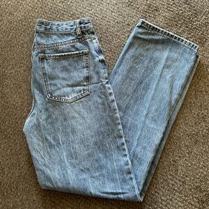 SHEIN 📸 High Waist Straight Leg Jeans